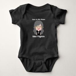 Dies ist mein Nana-Kampf ... ADD IHREN eigenen TEX Baby Strampler