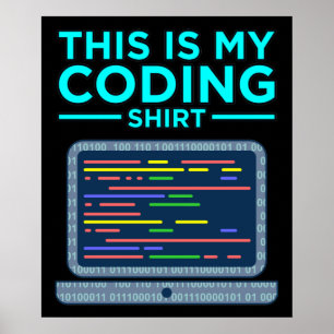 Dies ist mein Programmierrechner Poster