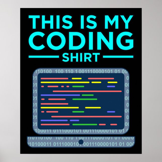 Dies ist mein Programmierrechner Poster (Vorne)