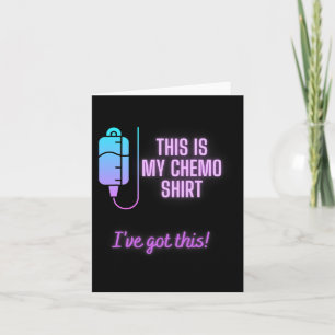 Dies ist meine Chemo - Blutkrebs Chemotherapie Karte
