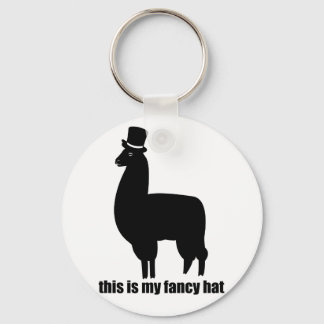 Dies ist meine Extravagante Hat Llama Schlüsselket Schlüsselanhänger