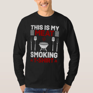 Dies ist meine Fleisch räuchernde Barbeque T-Shirt