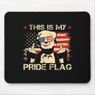 Dies ist meine Pride-Flagge USA Amerikanischer 4.  Mousepad