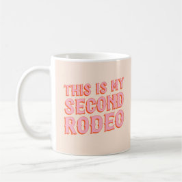 Dies ist My Second Rodeo (alte Westbriefe) Kaffeetasse