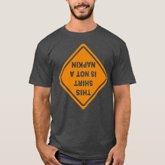 Dies ist nicht ein Napkin-Messing Kinder Männer Fr T-Shirt