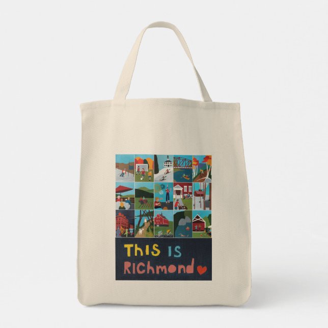 Dies ist Richmond Tasche (Poster Design) (Rückseite)