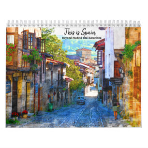 Dies ist Spanien - jenseits von Madrid und Barcelo Kalender