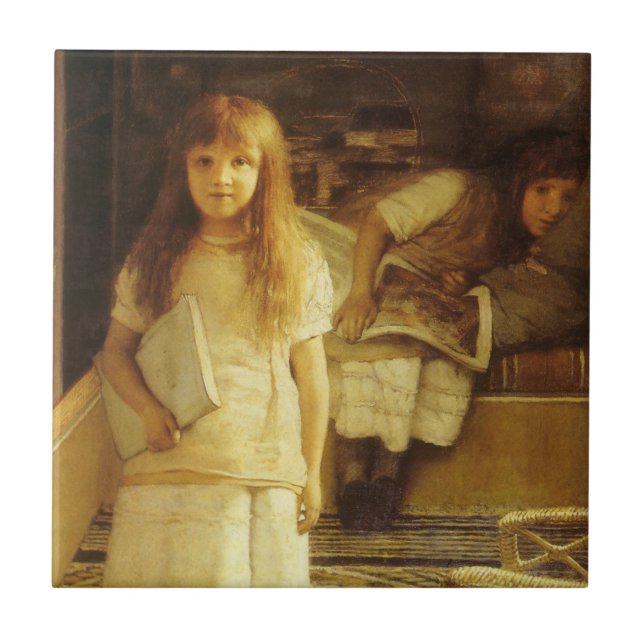 Dies ist unsere Ecke von Sir Lawrence Alma Tadema Fliese (Vorderseite)
