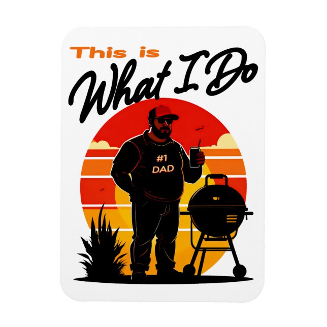 Dies ist, was ich Flex tue Magnet (Vertikal)