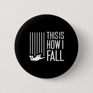 Dies ist, wie ich fallen Skydiver Free Fall Skydiv Button