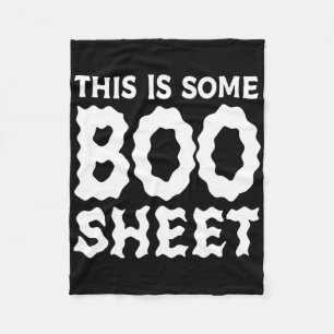 Dies sind einige Boo-Sheet Halloween Ghost Fun Ges Fleecedecke