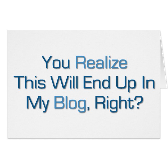 Dies wird in meinem Blog enden (Vorderseite (Horizontal))