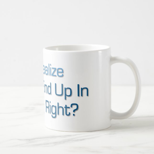 Dies wird in meinem Blog enden Kaffeetasse (Rechts)