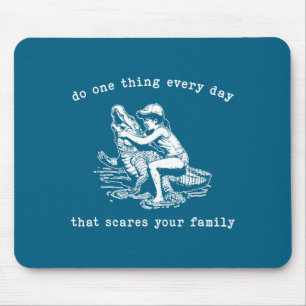 Diese alltägliche Angst Familie Vintage Mousepad