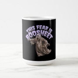 Diese Angst ist bootsheet - lustiger Halloween-Gei Kaffeetasse