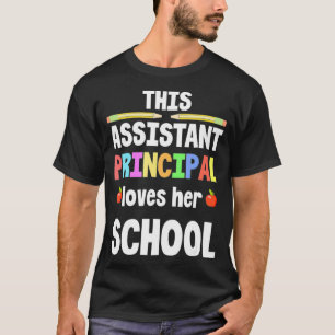 Diese Assistenzkraft Hauptort Lieben ihre Schulnot T-Shirt