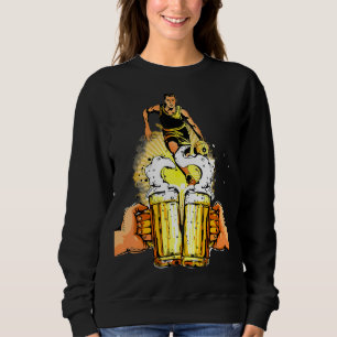 Diese Bierbiere Niedlich Cheer King Soccer Beer Fo Sweatshirt