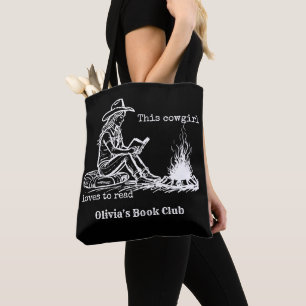 Diese Cowgirl-Lieben zum Lesen von Buchklublesern Tasche