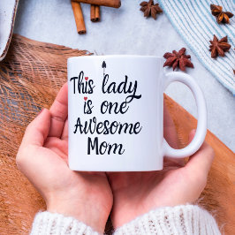 Diese Dame ist eine Phantastische Mama Funny Coffe Kaffeetasse