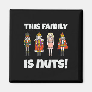 Diese Familie ist Nuts Nutcracker Squad passend Xm Magnet