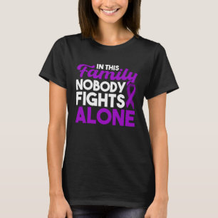Diese Familie kämpft niemand alleine Epilepsie-Bew T-Shirt