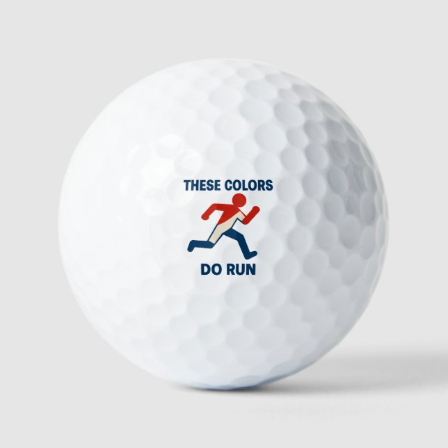 Diese Farben führen Golfbälle durch (Vorderseite)