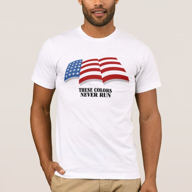 Diese Farben lassen nie T - Shirt laufen (Vorderseite)