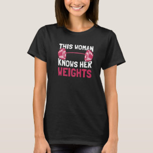 Diese Frau kennt ihr Gewichts-Fitnessstudio Bodybu T-Shirt