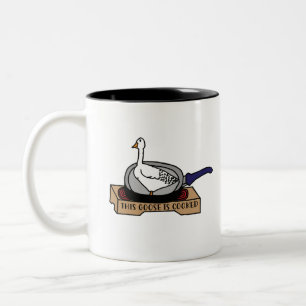 Diese Gans ist gekocht Zweifarbige Tasse