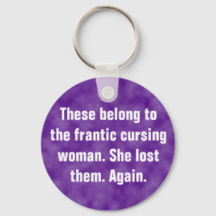 Diese gehören zur glänzenden Fluchin Schlüsselanhänger