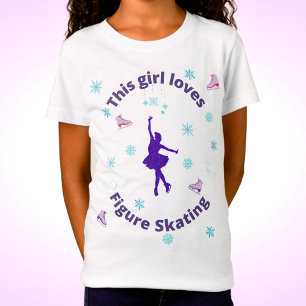 Diese Girl-Lieben Abbildung Skaten T-Shirt