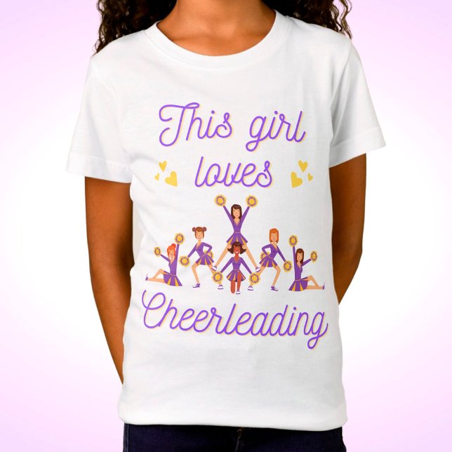 Diese Girl-Lieben Cheerleader T-Shirt (Von Creator hochgeladen)