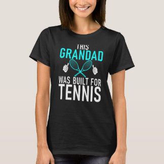 Diese Großmutter wurde für Tennis Opa gebaut T-Shirt