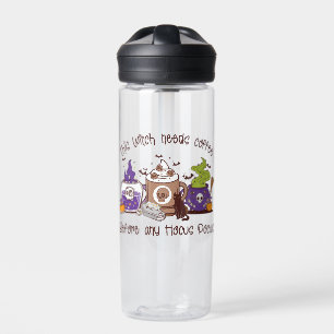 Diese Hexe braucht Kaffee Trinkflasche