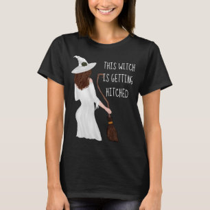 Diese Hexe heiratet Halloween Junggesellinnenabsch T-Shirt