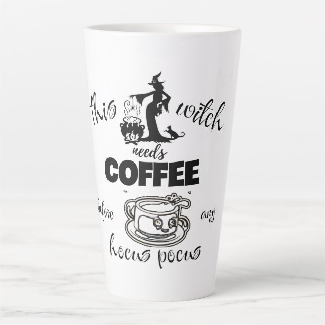 Diese Hexe Latte Tasse (Vorderseite)