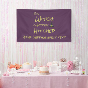 Diese Hexe wird angeheftet Banner