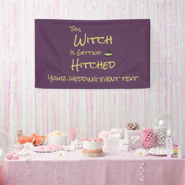 Diese Hexe wird angeheftet Banner (Party)