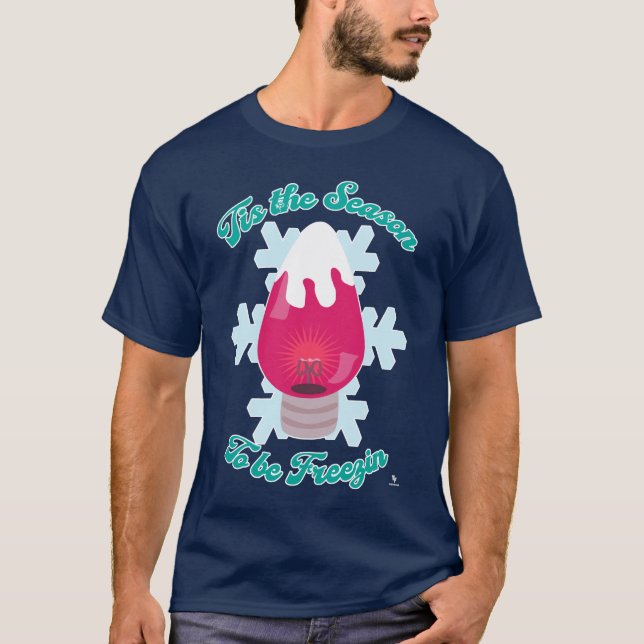 Diese Jahreszeit für Freezin Weihnachts-Spaß Sloga T-Shirt (Vorderseite)