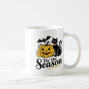 Diese Jahreszeit Halloween Bats Pumpkin Fall Funny Kaffeetasse