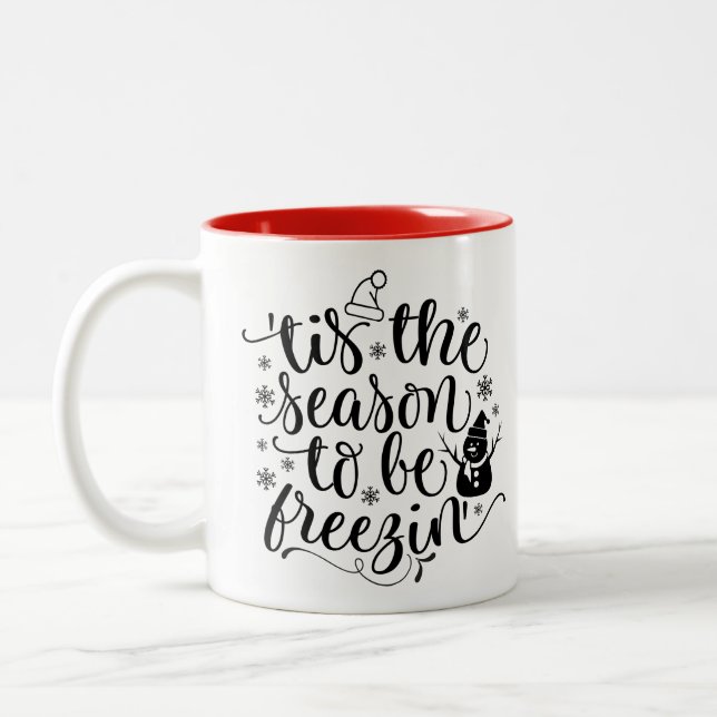 Diese Jahreszeit ist die Tasse für einen erholsame (Links)