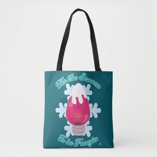 Diese Jahreszeit ist Freezin Funny Christmas Fun Tasche (Vorderseite)