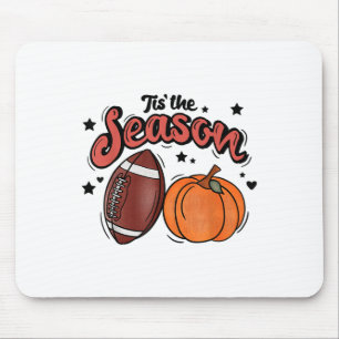 Diese Jahreszeit Kaffee Fall Footbyll und Hallowee Mousepad