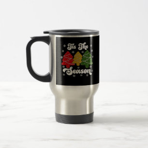 Diese Jahreszeit Weihnachtsbaum Debbie Cool einzig Reisebecher