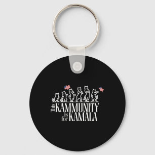 Diese Kammunity ist für Kamala Patriotic Cats Amer Schlüsselanhänger
