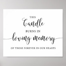 Diese Kerze bröckelt das Schild für die Hochzeitsk