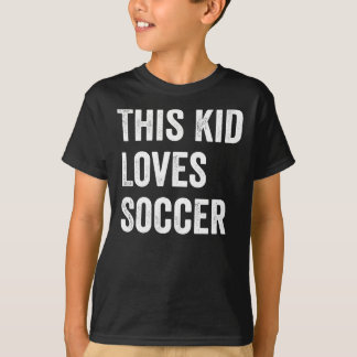 Diese Kid-Lieben Soccer Lover T-Shirt