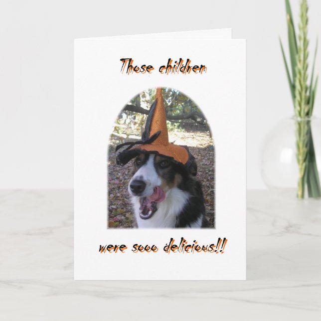 Diese Kinder waren sooo lecker!! Karte (Vorderseite)