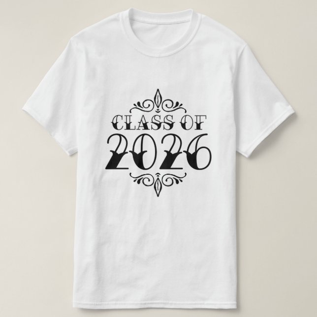 Diese Klasse des Abschlusses 2026 T-Shirt (Design vorne)