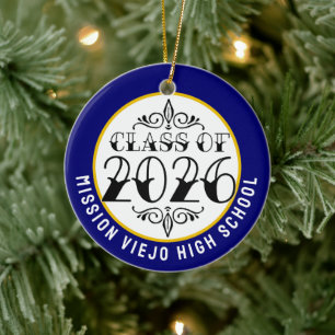 Diese Klasse von 2026 Foto Abschluss Keramik Ornament